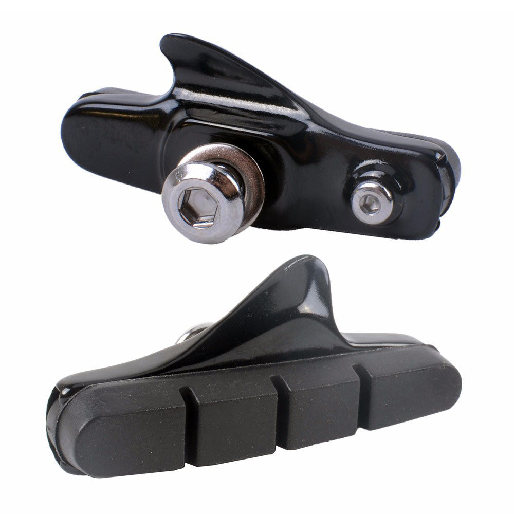 ZTTO SCP1 Aluminum+Rubber Lightweight Road Bike Brake Shoes C Brake Caliper Hoof