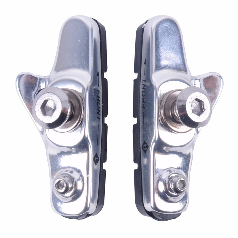 ZTTO SCP1 Aluminum+Rubber Lightweight Road Bike Brake Shoes C Brake Caliper Hoof