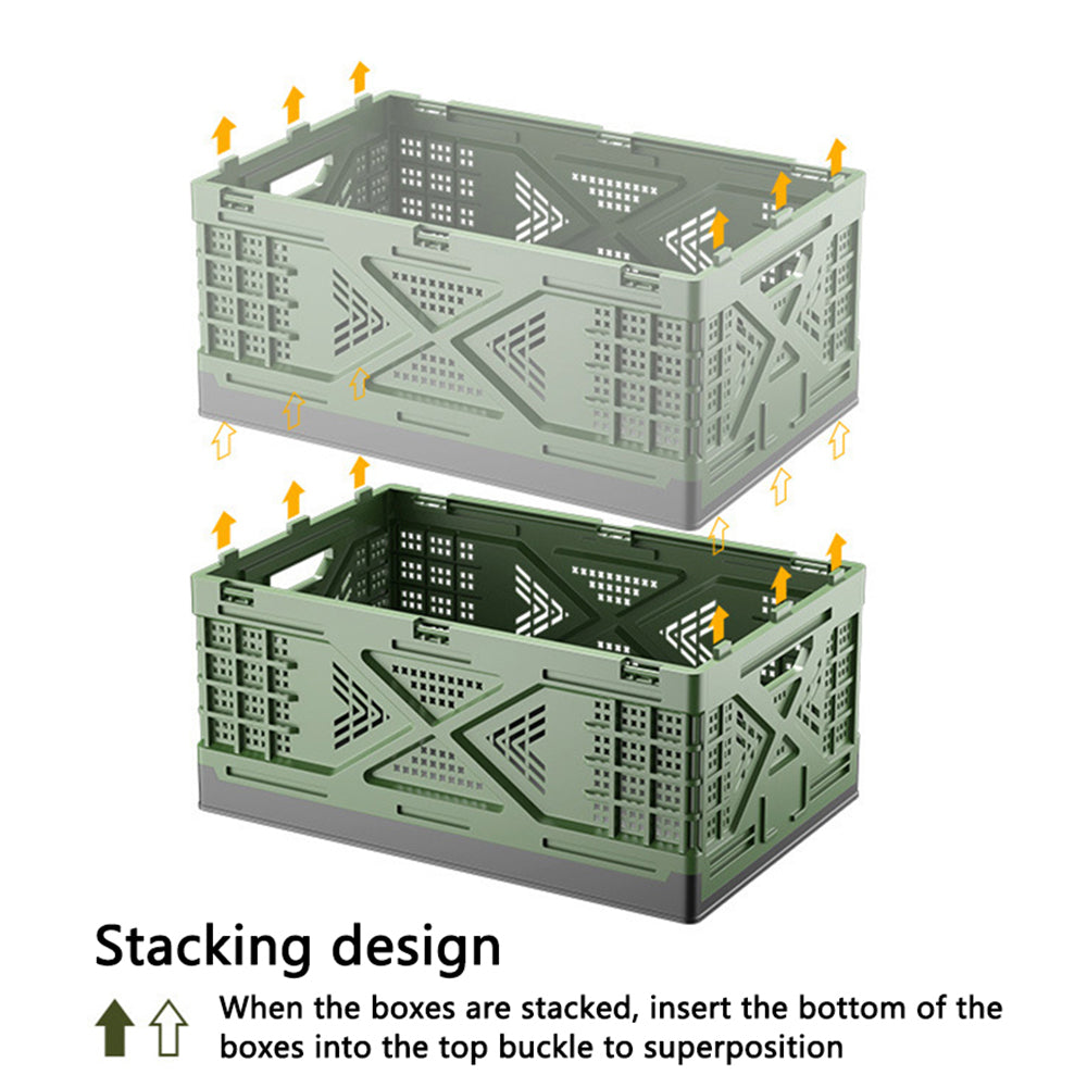 K4001 50L Camping Folding Basket Fruit Storage Box without Lid (No FDA)