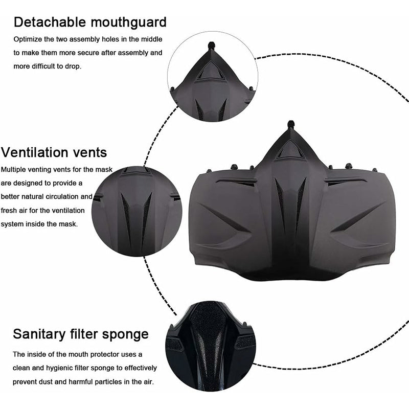 BF658 Outdoor Motorcycle Race Face Mask PC Goggles Cycling Eye Protection Glasses