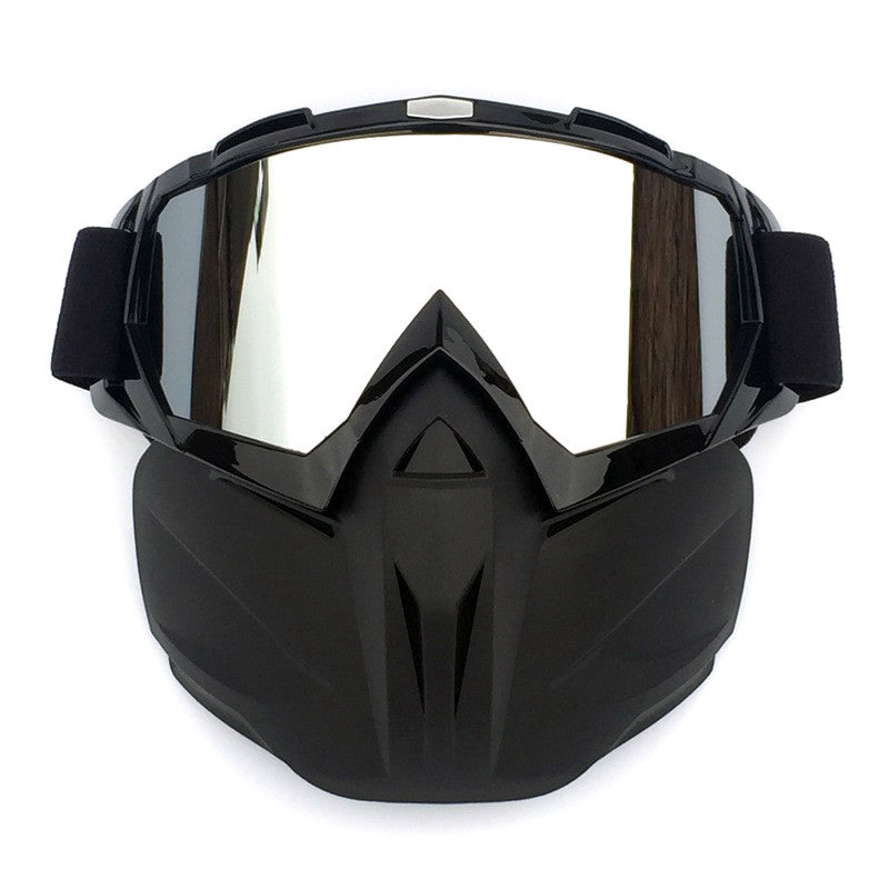 BF658 PC Goggles Motorcycle Race Face Mask Eye Protection Glasses with Storage Bag
