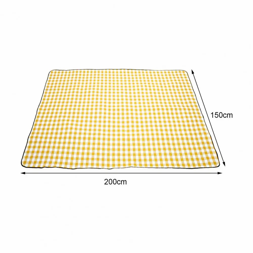 674754 150x200cm Portable Moisture-proof Picnic Mat Outdoor Camping Beach Carpet
