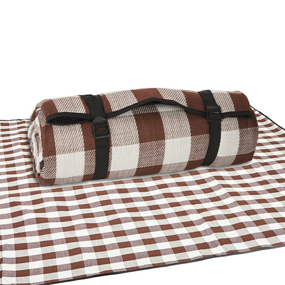 674754 150x200cm Portable Moisture-proof Picnic Mat Outdoor Camping Beach Carpet