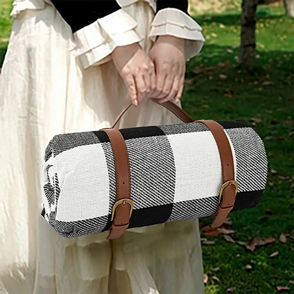 674754 200x200cm Foldable Moisture-proof Camping Picnic Mat Travel Beach Carpet