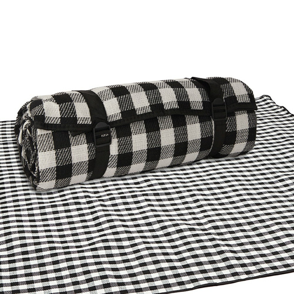 674754 200x200cm Foldable Moisture-proof Camping Picnic Mat Travel Beach Carpet