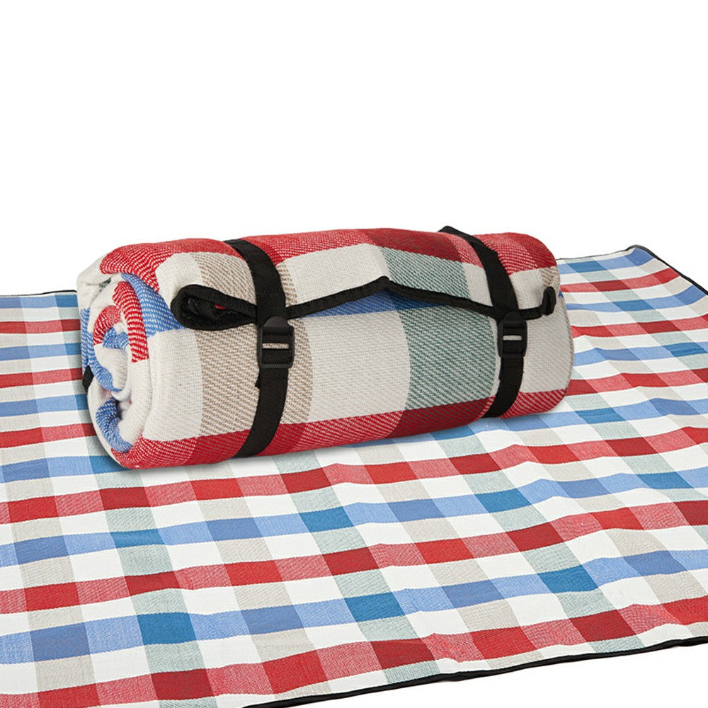 674754 200x200cm Foldable Moisture-proof Camping Picnic Mat Travel Beach Carpet