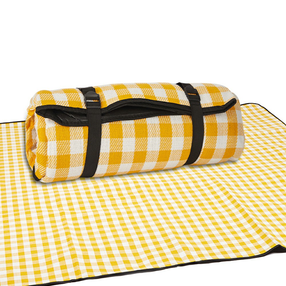 674754 200x200cm Foldable Moisture-proof Camping Picnic Mat Travel Beach Carpet