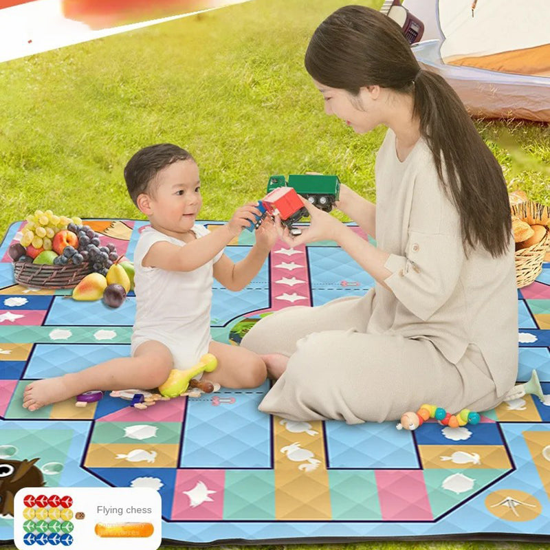 BY-001 Outdoor Camping Mat Moisture Proof Folding Picnic Blanket, 200x200cm