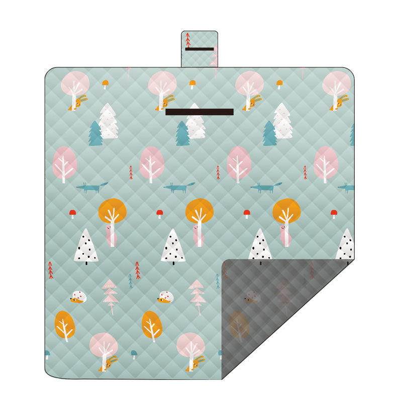 BY-001 Outdoor Camping Mat Moisture Proof Folding Picnic Blanket, 200x200cm