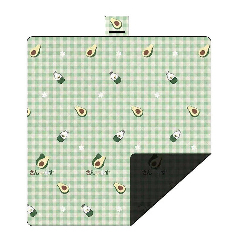BY-001 Outdoor Camping Mat Moisture Proof Folding Picnic Blanket, 200x200cm