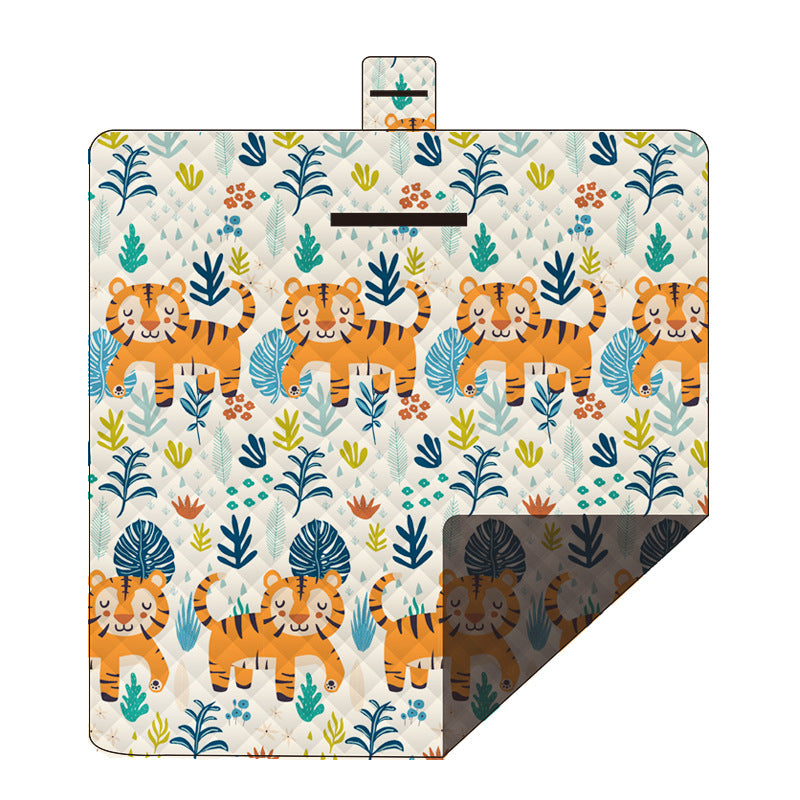 BY-001 Outdoor Camping Mat Moisture Proof Folding Picnic Blanket, 200x200cm