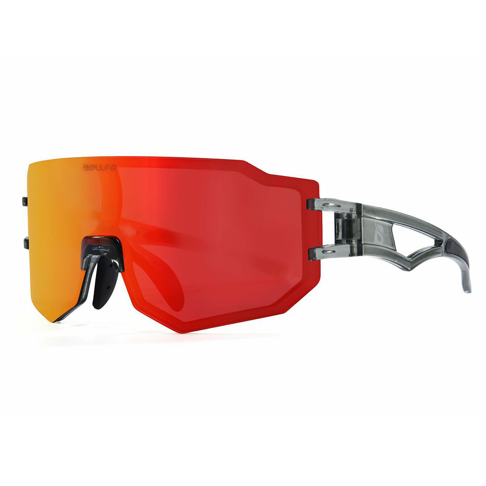 BOLLFO BF629 Bicycle Cycling Glasses UV400 Protection Sports Polarized Goggles with Interchangeable Lenses
