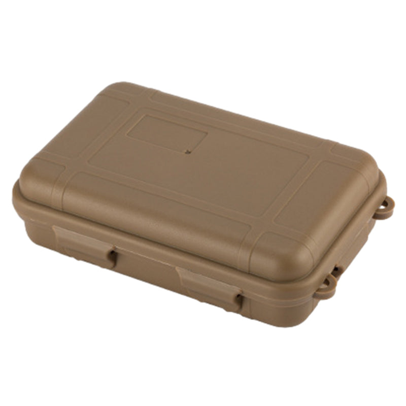 AOTU Outdoor Survival Sealed Box Waterproof Shockproof EDC Tools Storage Case - Orange