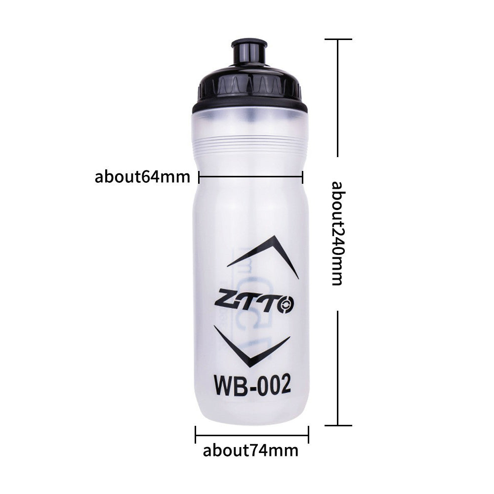 ZTTO wb-002 750ml PP Bicycle Water Bottle Outdoor Cycling Kettle (BPA Free, No FDA)