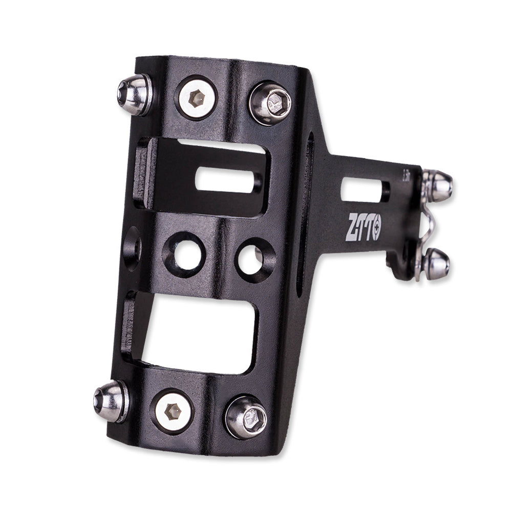 ZTTO ZDKSSJ Bike Saddle Dual Bottle Cage Holder Adapter Aluminium Alloy Dual Bottle Cage Extender