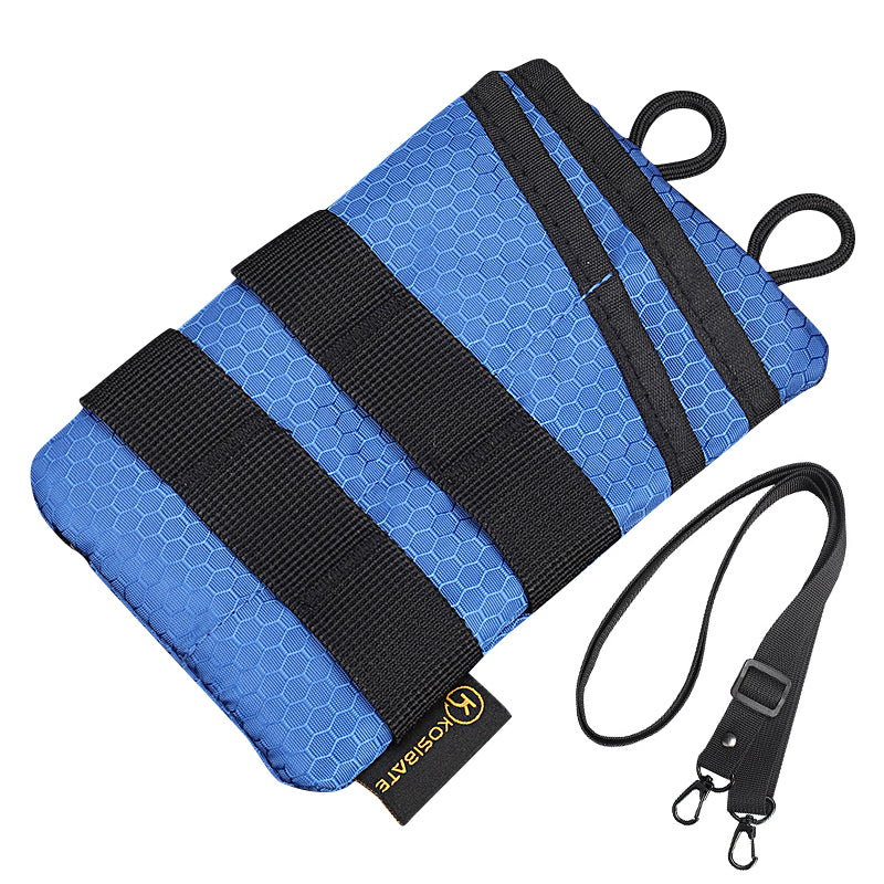 KOSIBATE H268 Fanny Pack with Shoulder Strap Oxford Cloth Card Holder Outdoor Sports Phone Bag