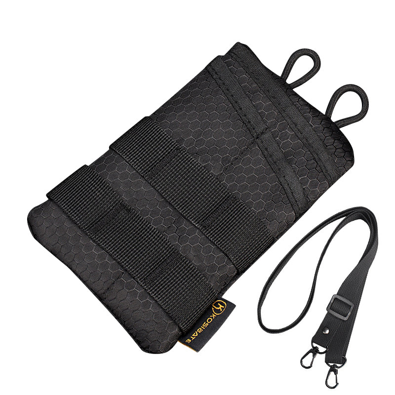 KOSIBATE H268 Fanny Pack with Shoulder Strap Oxford Cloth Card Holder Outdoor Sports Phone Bag