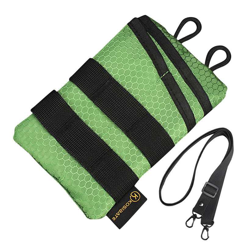KOSIBATE H268 Fanny Pack with Shoulder Strap Oxford Cloth Card Holder Outdoor Sports Phone Bag