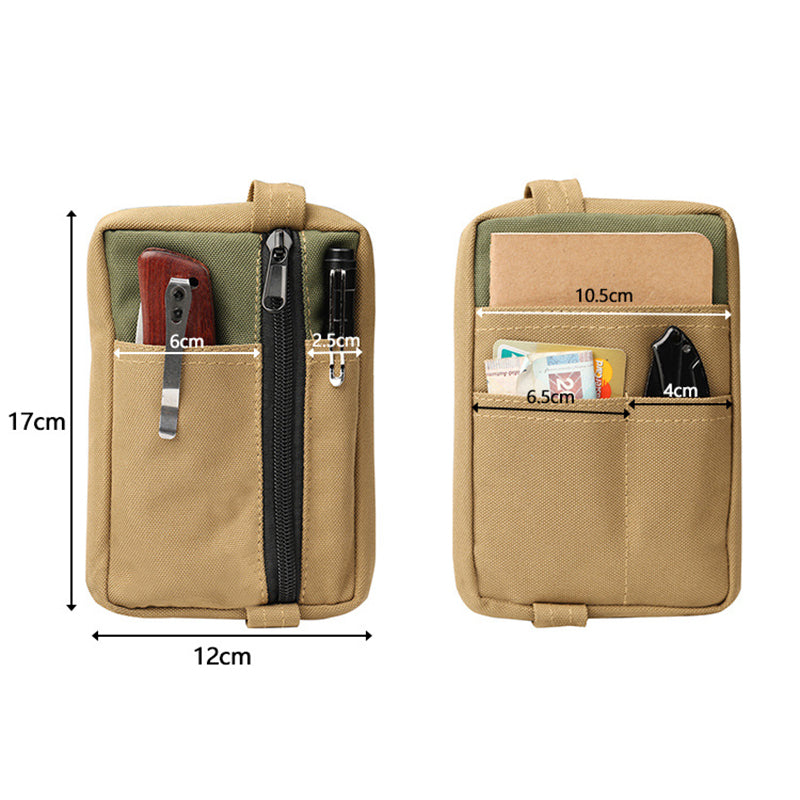 H290 Tool Pocket Organizer Oxford Cloth Storage EDC Bag Outdoor Portable Tactical Bag