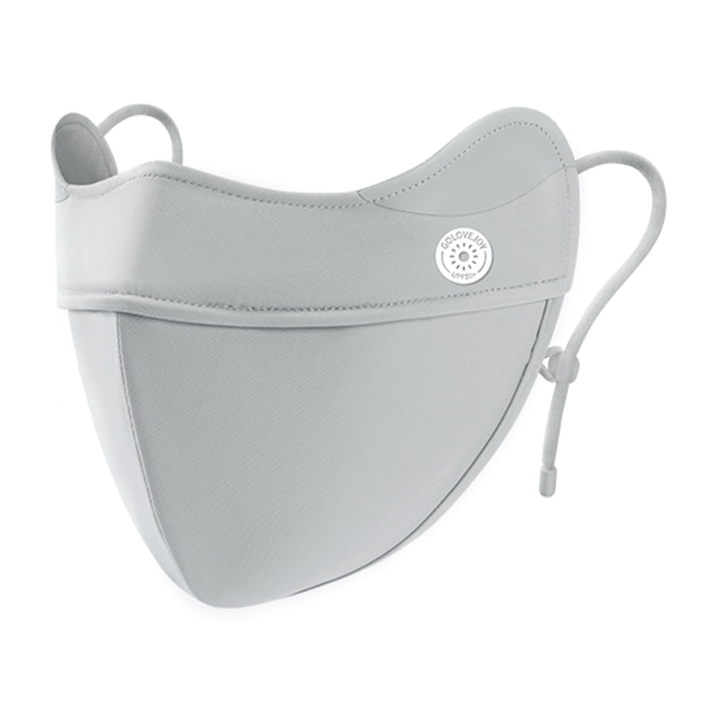 GOLOVEJOY XKZ61 Women Summer Sunproof Mask Breathable Cooling Anti-UV Ice Silk Face Cover