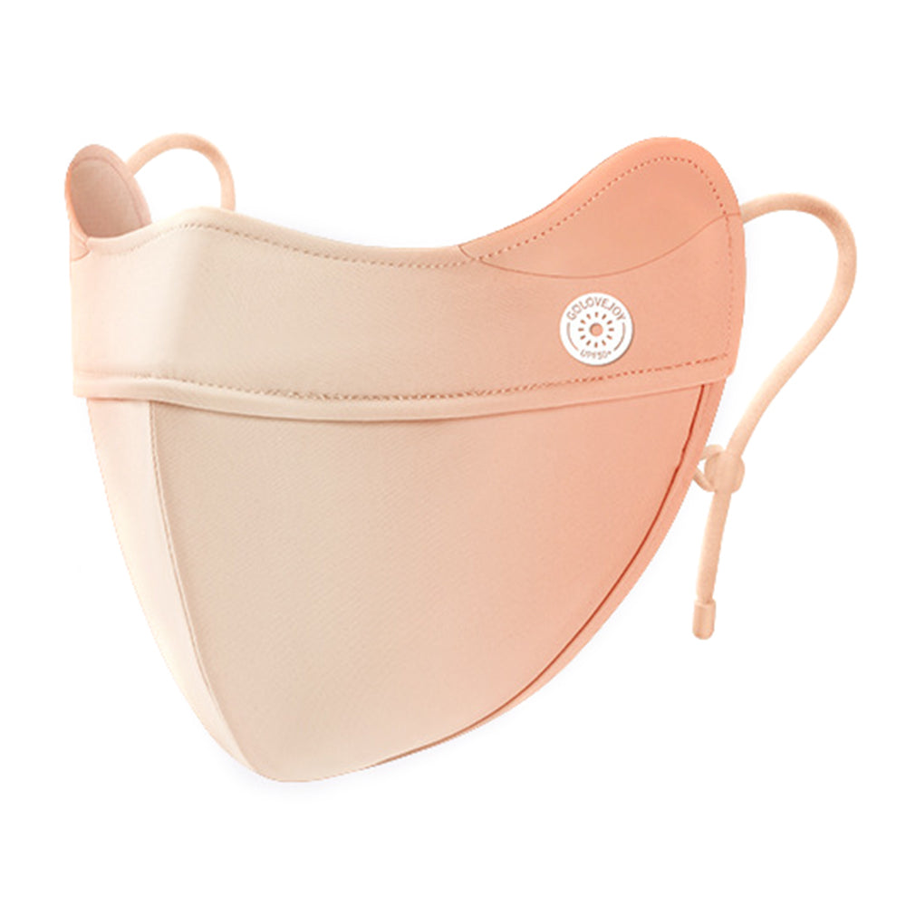 GOLOVEJOY XKZ61 Women Summer Sunproof Mask Breathable Cooling Anti-UV Ice Silk Face Cover