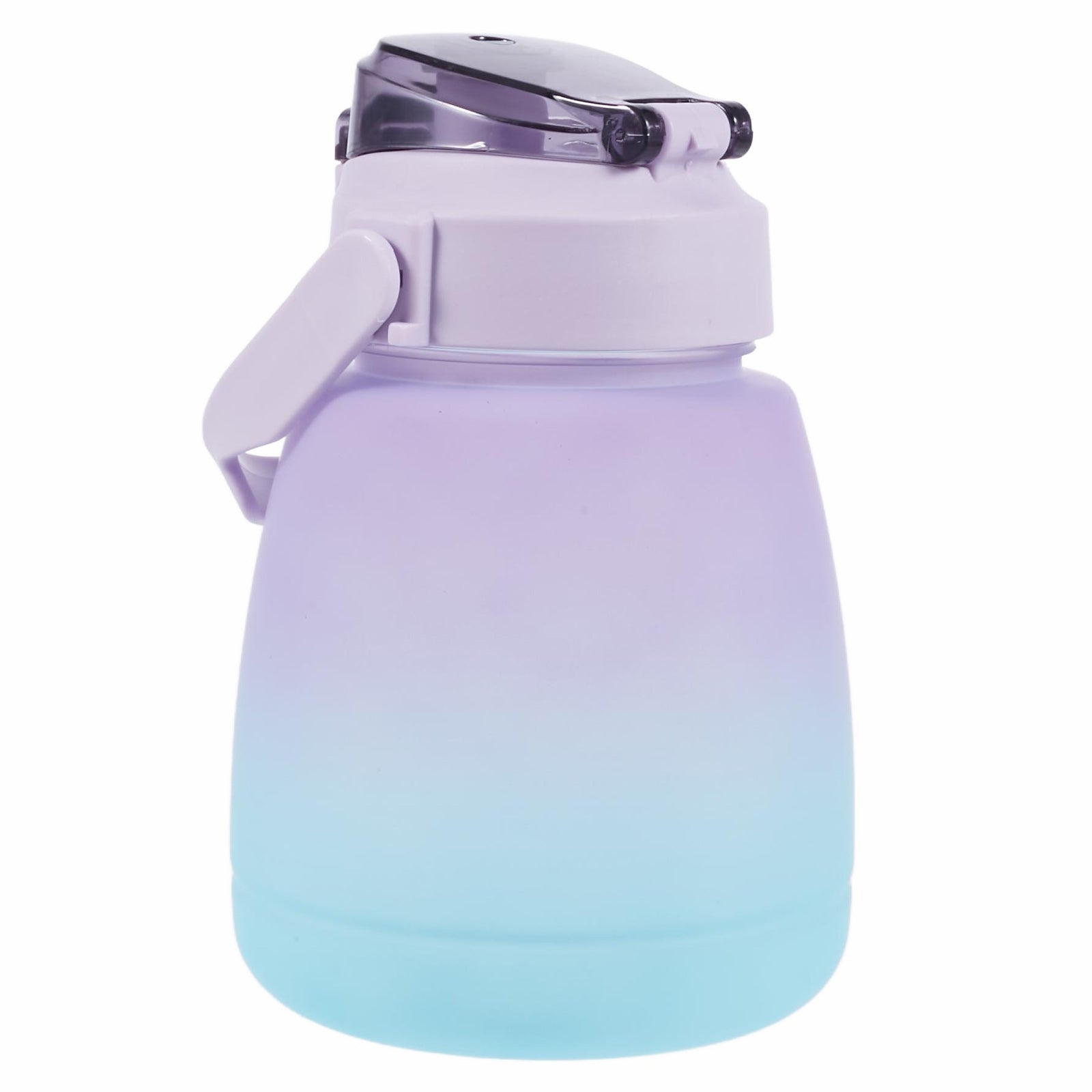 1300ML Large Water Bottle Silicone+PP+PC Drinking Cup with Straw (BPA-Free, NO FDA Certified)