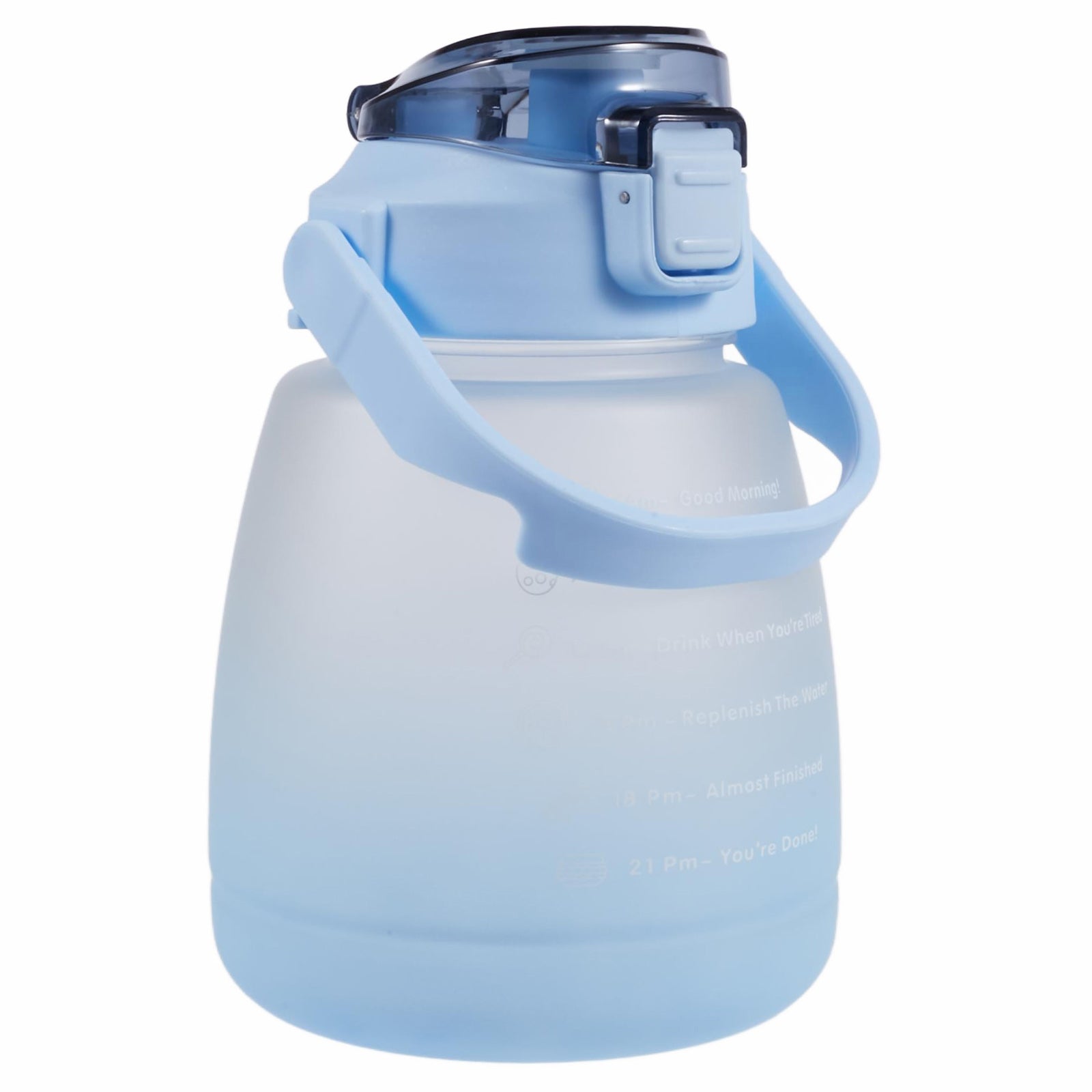 1300ML Silicone+PP+PC Drinking Cup Camping Cycling Water Bottle with Straw (BPA-Free, NO FDA Certified)