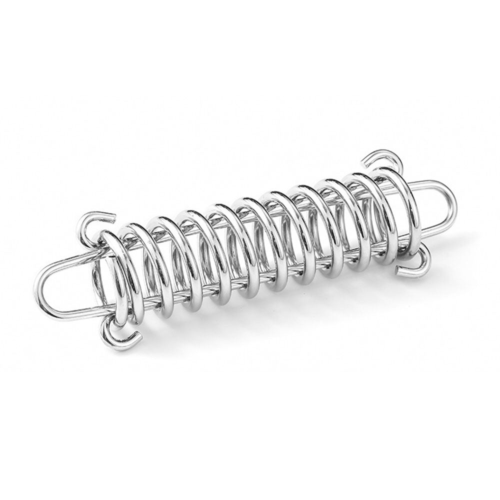 AOTU Outdoor Tent Spring Buckle Stainless Steel Elastic Buckle Canopy Awnings Fixed Hook with D Ring