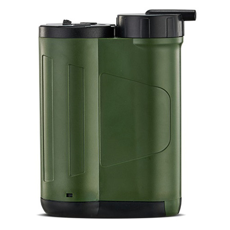 Outdoor Survival Electric Water Filter Emergency LED Light Water Purification Tool (BPA-Free, No FDA)