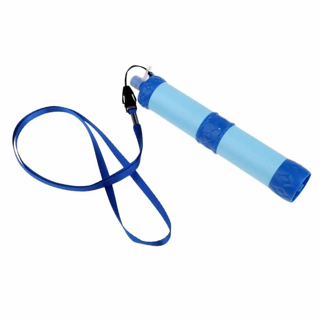 1000L Water Filter Straw Water Purifying Device Water Filtration Survival for Emergency Kits