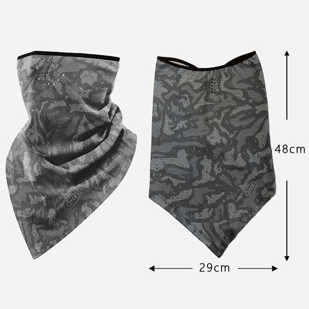 ZRCE PE Windproof Outdoor Cycling Face Neck Cover Warm Triangle Scarf