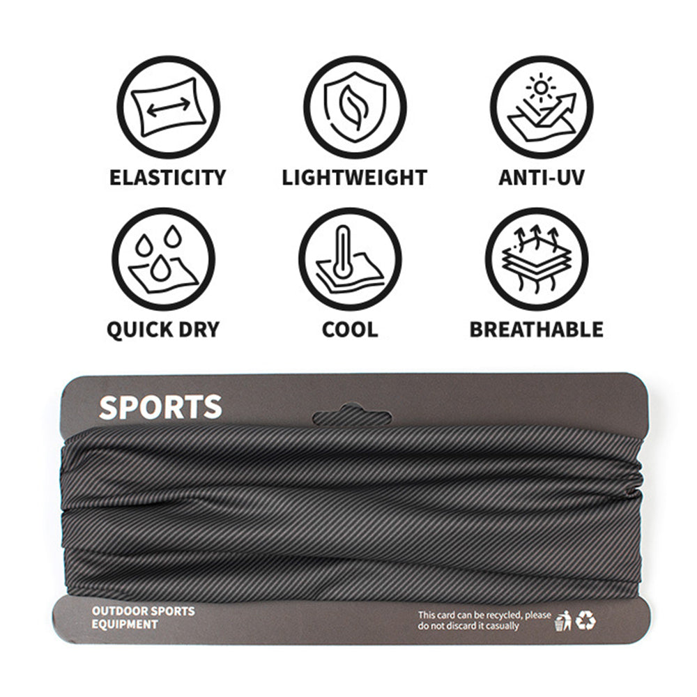 ZRCE YD Summer Sun-proof Mask Scarf Cycling Driving Breathable Cooling Ice Silk Face Neck Cover