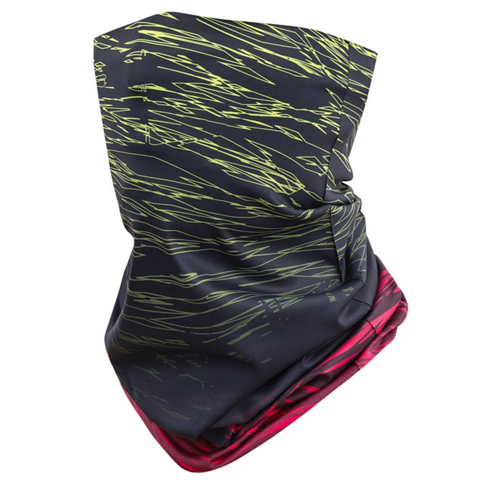 ZRCE YD UPF50+ Outdoor Sun Protection Face Mask Ice Silk Breathable Neck Scarf