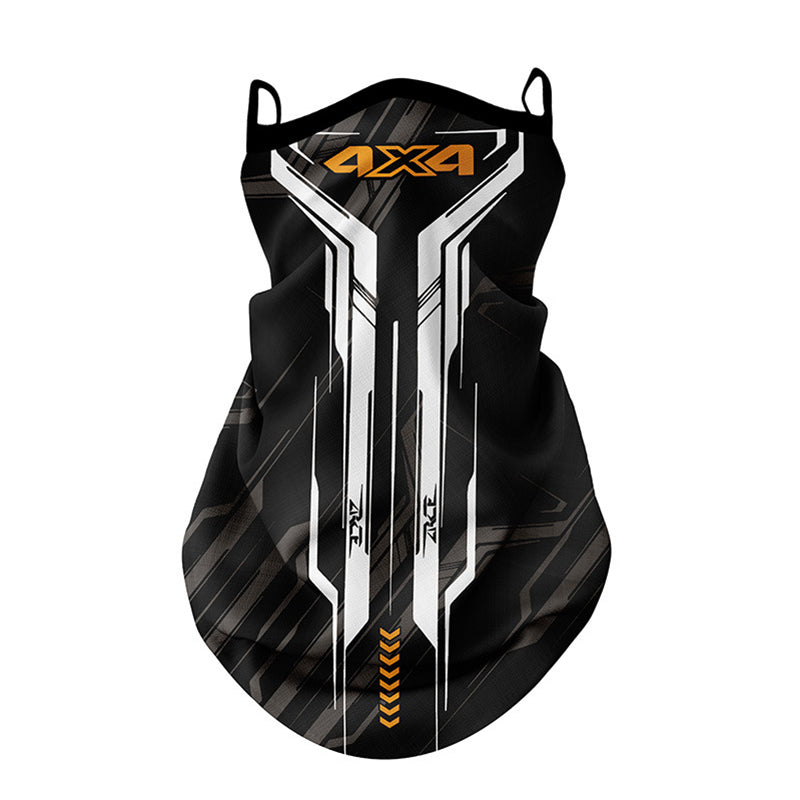 ZRCE GE Outdoor Sun-proof Mask Scarf Ear Hanging Motorcycle Anti-UV Face Neck Cover