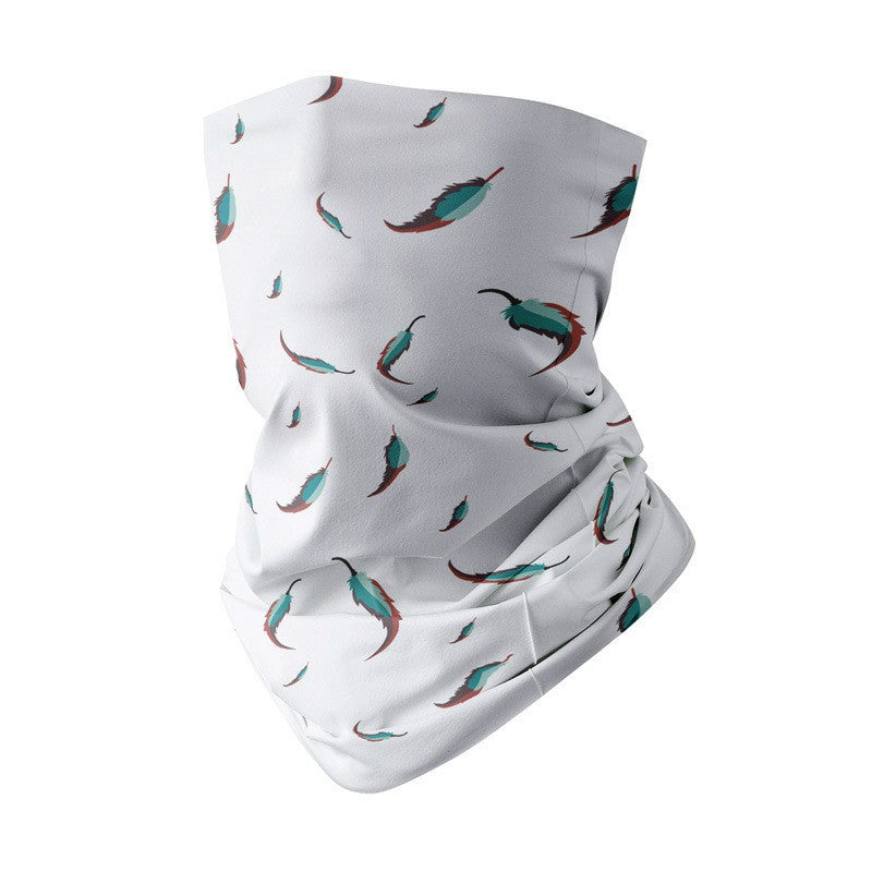 YD Outdoor Fishing Ice Silk Face Mask Anti-UV Cycling Neck Gaiter, 25*50cm