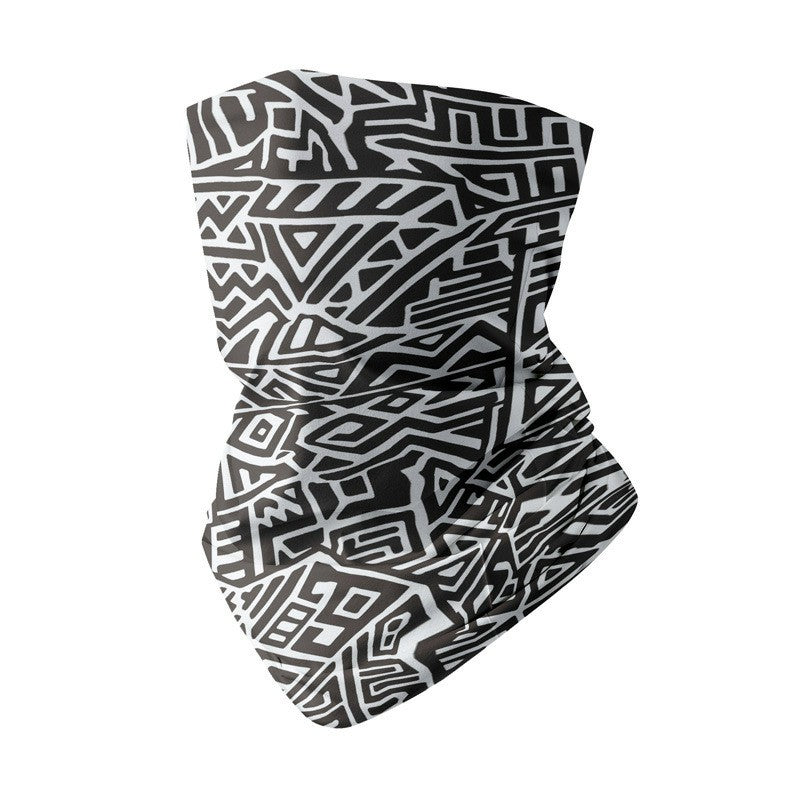YD Outdoor Fishing Ice Silk Face Mask Anti-UV Cycling Neck Gaiter, 25*50cm