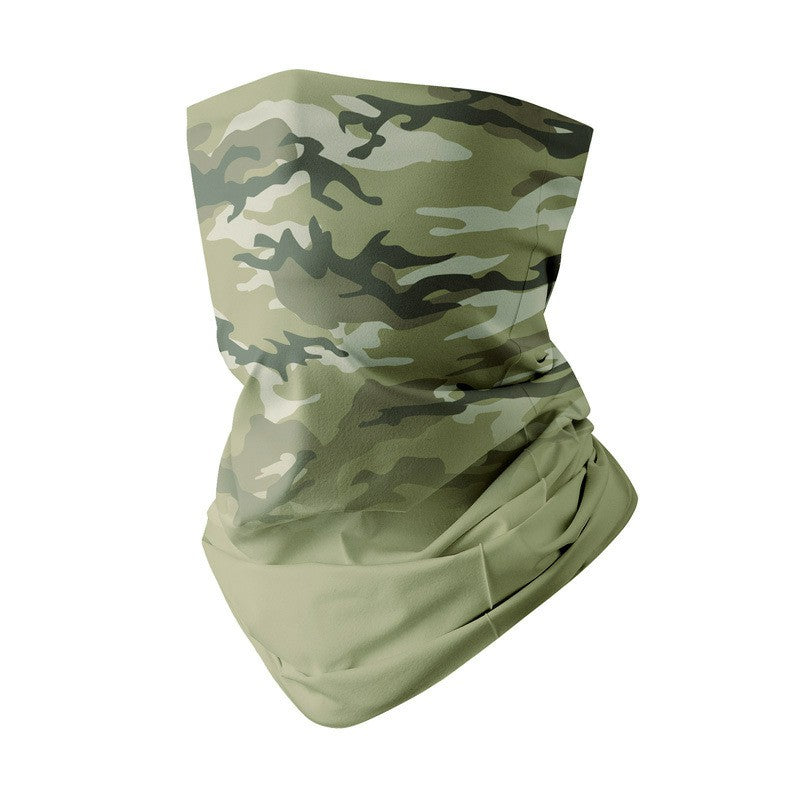 YD Outdoor Fishing Ice Silk Face Mask Anti-UV Cycling Neck Gaiter, 25*50cm