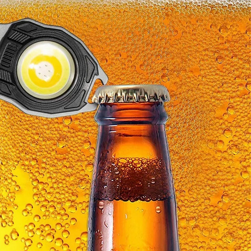 W5147 Multi-function Cigarette Lighter Outdoor Emergency Light Bottle Opener Whistle
