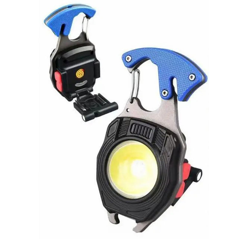 W5147 Multi-function Cigarette Lighter Outdoor Emergency Light Bottle Opener Whistle