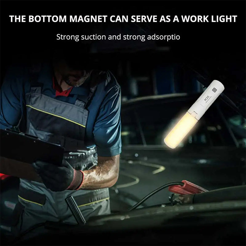 M26 LED Camping Lantern Collapsible Light  USB Rechargeable Phone Charger 2000mAh Powerful Flashlight