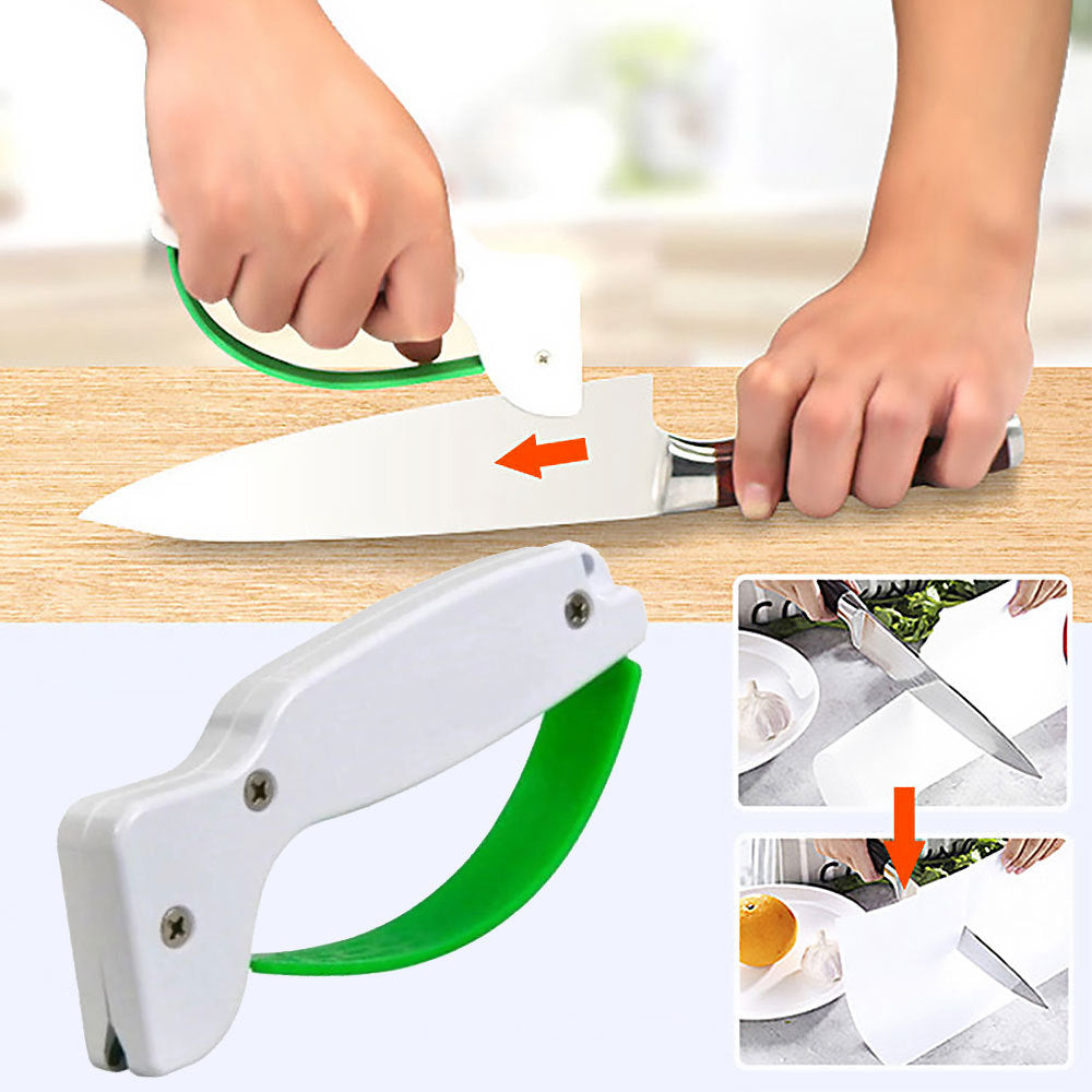 Outdoor Portable Knife Sharpening Stone Handheld Tungsten Steel Knife Sharpener