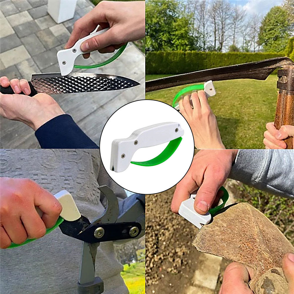 Outdoor Portable Knife Sharpening Stone Handheld Tungsten Steel Knife Sharpener