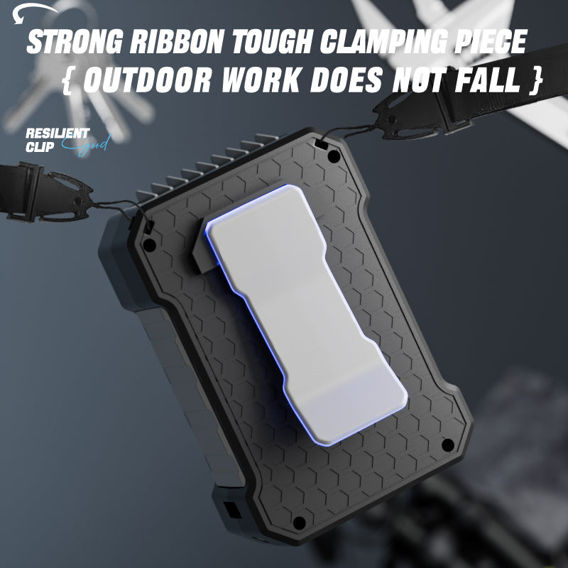 F90 USB Charging Cooling Fan for Outdoor Commuting, Camping, Hiking (CE, RoHS, FCC)