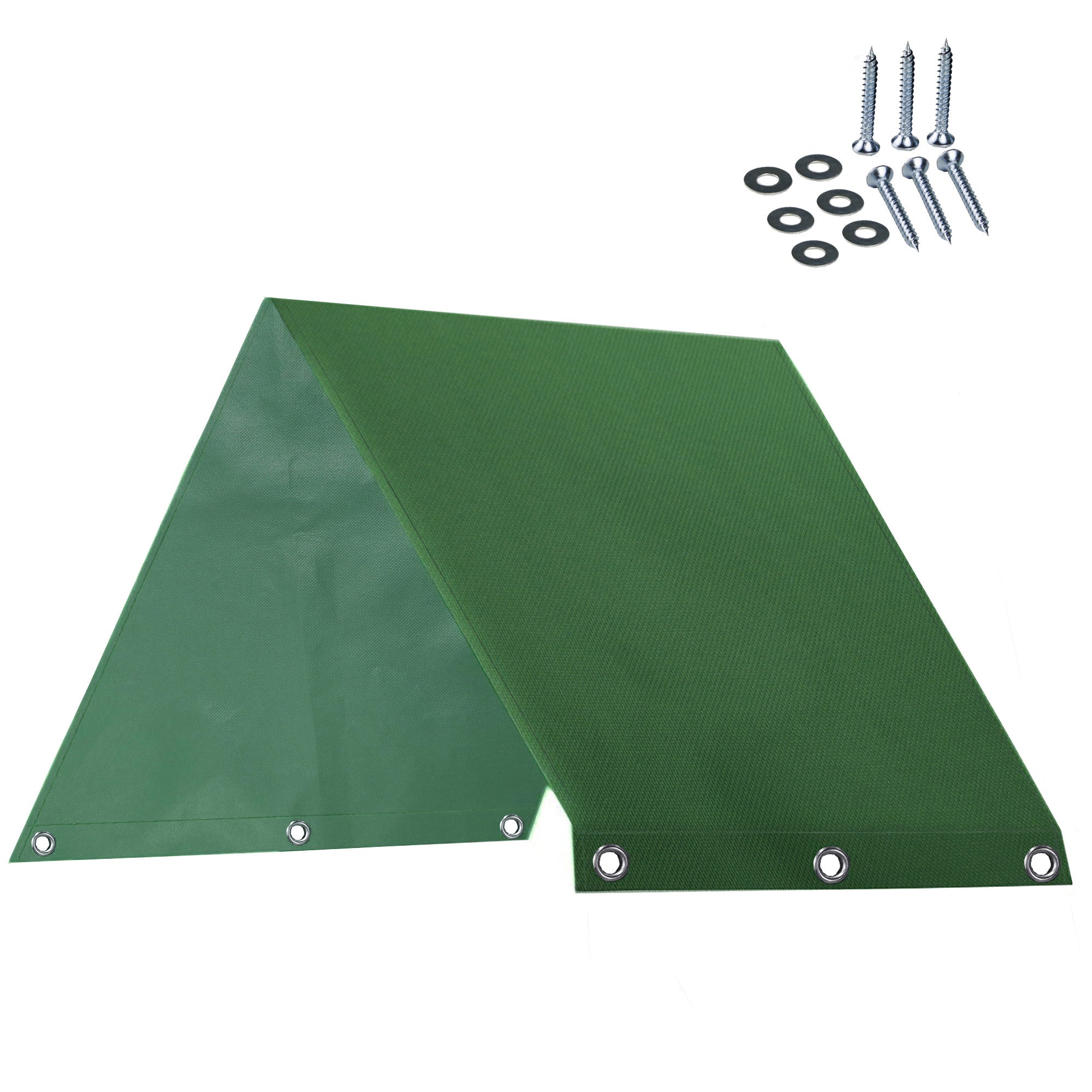 Outdoor Swingset Shade Kids Playground Roof Canopy Waterproof Cover Sunshade with Screws