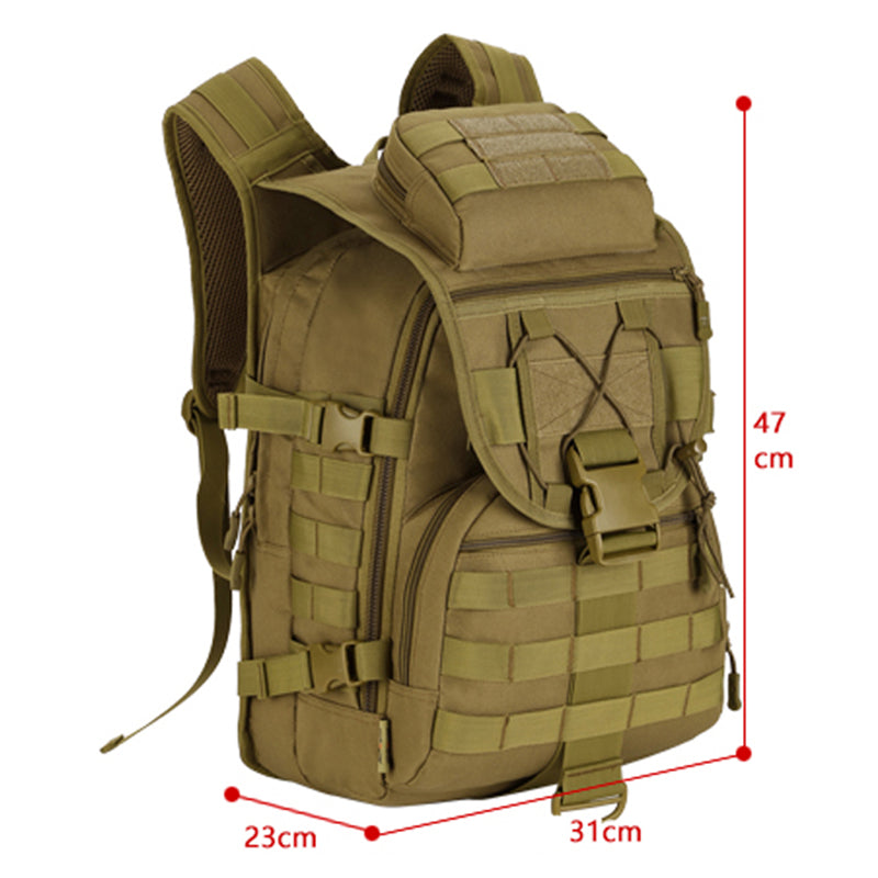 PROTECTOR PLUS S413-40L X7 Tactical Shoulder Bag Waterproof Nylon Outdoor MOLLE Backpack