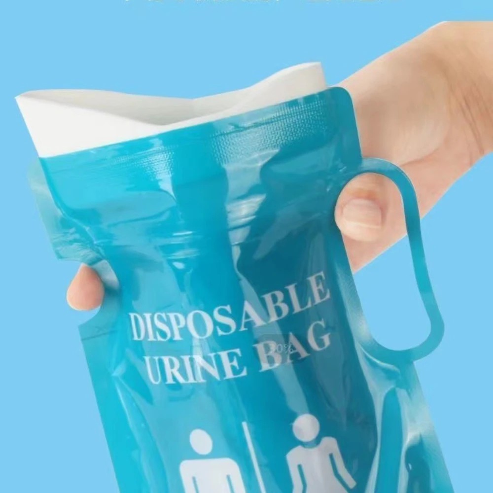 4Pcs / Set 750ml Car Emergency Urinal Bags Disposable Urine Bags for Traffic Jam Camping