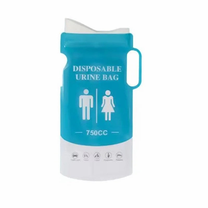 4Pcs / Set 750ml Car Emergency Urinal Bags Disposable Urine Bags for Traffic Jam Camping