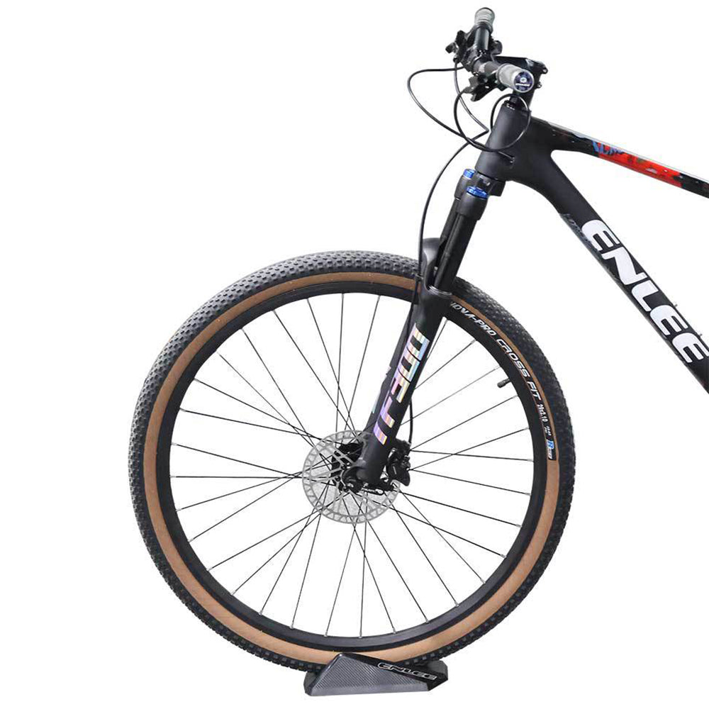 ENLEE E22810 Bicycle Front Wheel Holder MTB Road Bike Front Wheel Non-Slip Mat