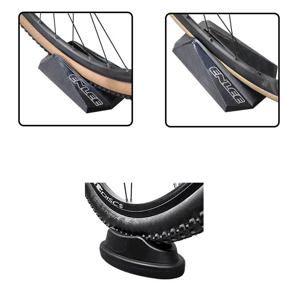 ENLEE E22810 Bicycle Front Wheel Holder MTB Road Bike Front Wheel Non-Slip Mat