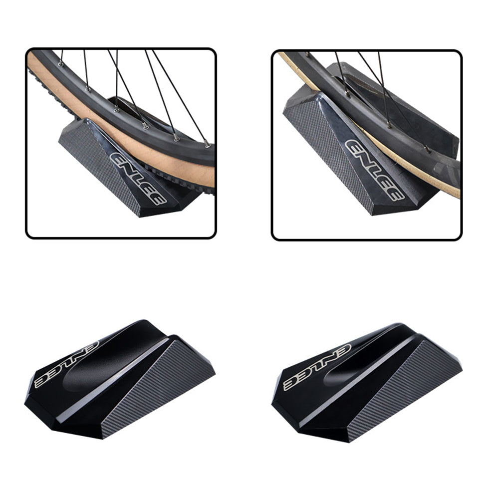 ENLEE E22810 Bicycle Front Wheel Holder MTB Road Bike Front Wheel Non-Slip Mat